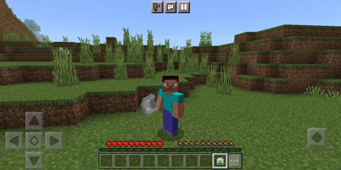 Ko'rinmas dubulg'a — Minecraft mod, rasm 1