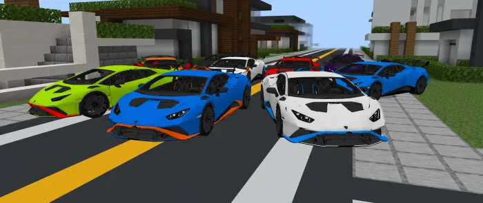 Lamborghini Huracan STO — Minecraft mod, rasm 2