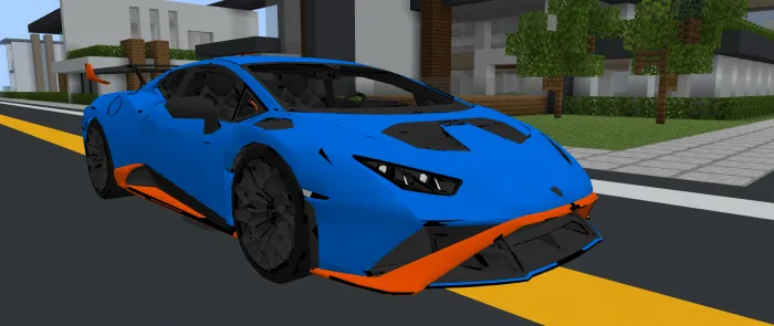 Lamborghini Huracan STO — Minecraft mod, rasm 3