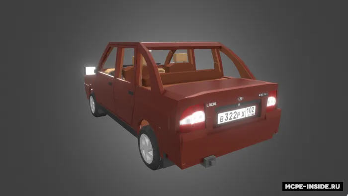 Lada Kalina — Minecraft mod, rasm 1