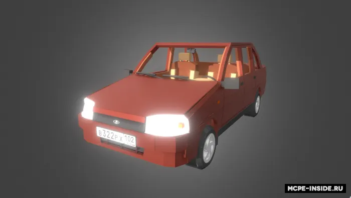 Lada Kalina — Minecraft mod, rasm 2