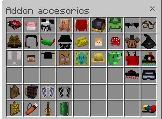 Aksessuarlar — Minecraft mod, rasm 2