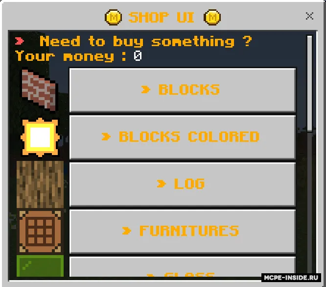 Do'kon — Minecraft mod, rasm 1