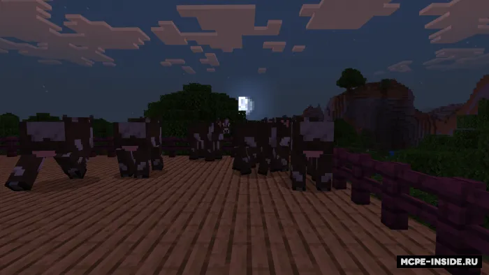 Yovuz sigirlar — Minecraft mod, rasm 1