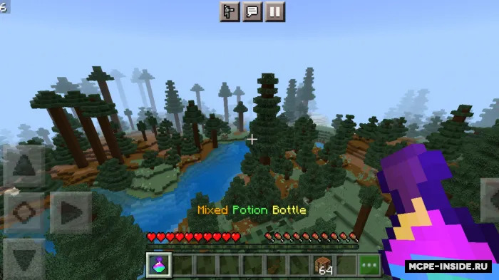 Minecraft, lekin sizda barcha dori effektlari bor — Minecraft mod, rasm 1