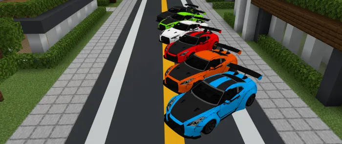 Nissan GTR R-35 LB — Minecraft mod, rasm 2