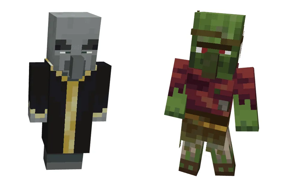 Moblar animatsiyalari — Minecraft mod, rasm 1