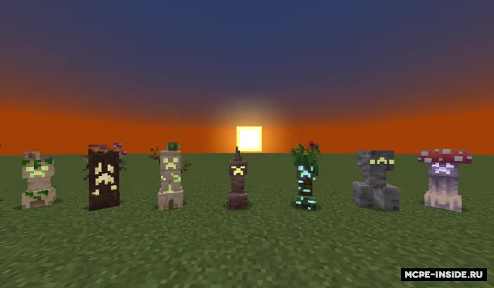 Kreeperlar xilma-xilligi — Minecraft mod, rasm 1