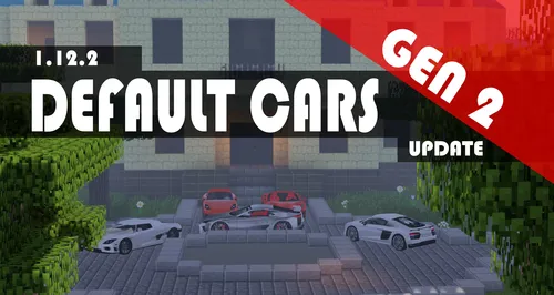 Default Cars Gen 2 — Minecraft mod, rasm 1