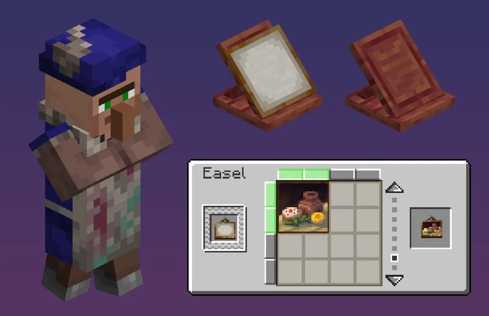 Easel Does It! — Minecraft mod, rasm 2