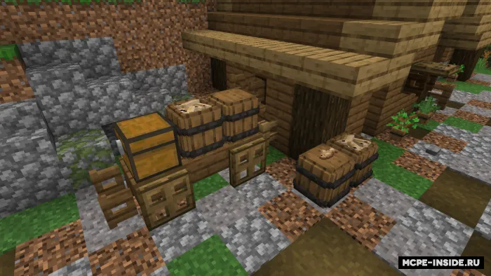 Dekorativ bochkalar — Minecraft mod, rasm 3