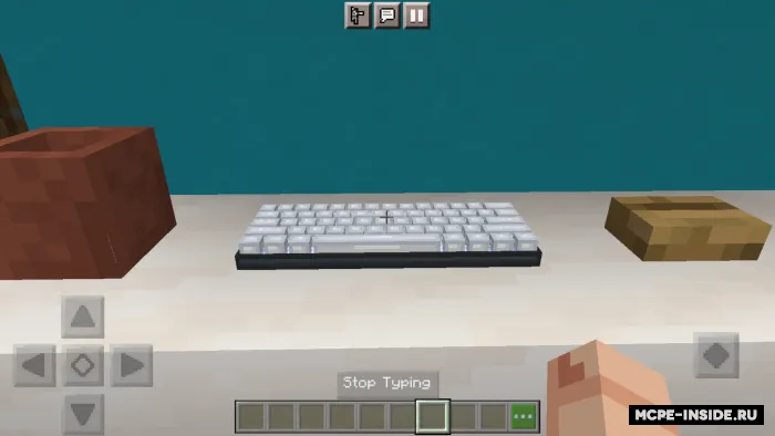 Mexanik klaviatura — Minecraft mod, rasm 4