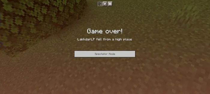 Kuzatuvchi rejimidagi Hardcore — Minecraft mod, rasm 1