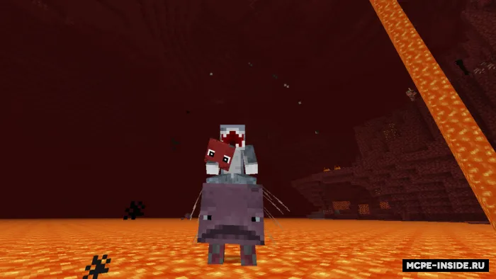 Minecraft, lekin moblar kuchini olish mumkin — Minecraft mod, rasm 2