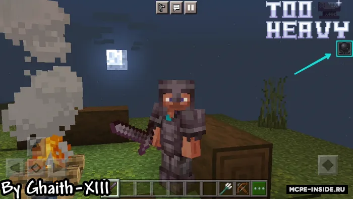 Katta og'irlik — Minecraft mod, rasm 2