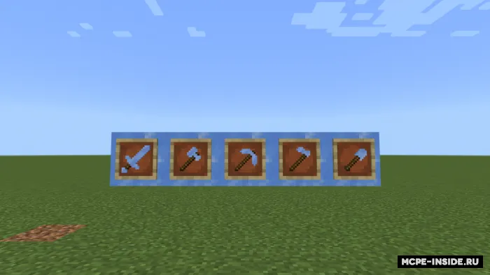 Bloklardan asboblar — Minecraft mod, rasm 3