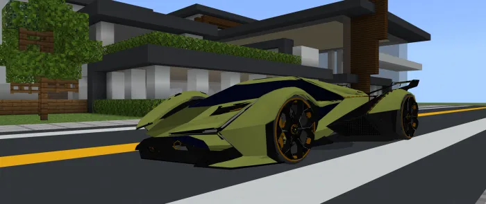 Lamborghini Gran Turismo — Minecraft mod, rasm 1