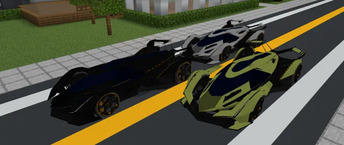 Lamborghini Gran Turismo — Minecraft mod, rasm 4