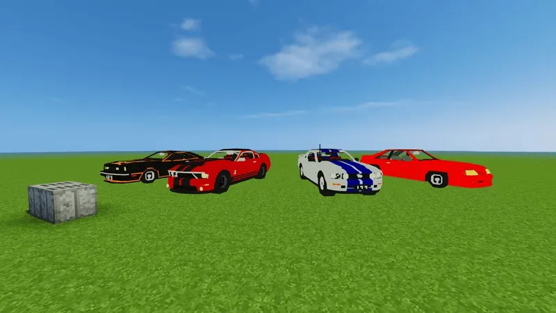 TaskForce51 Car Pack Port — Minecraft mod, rasm 2