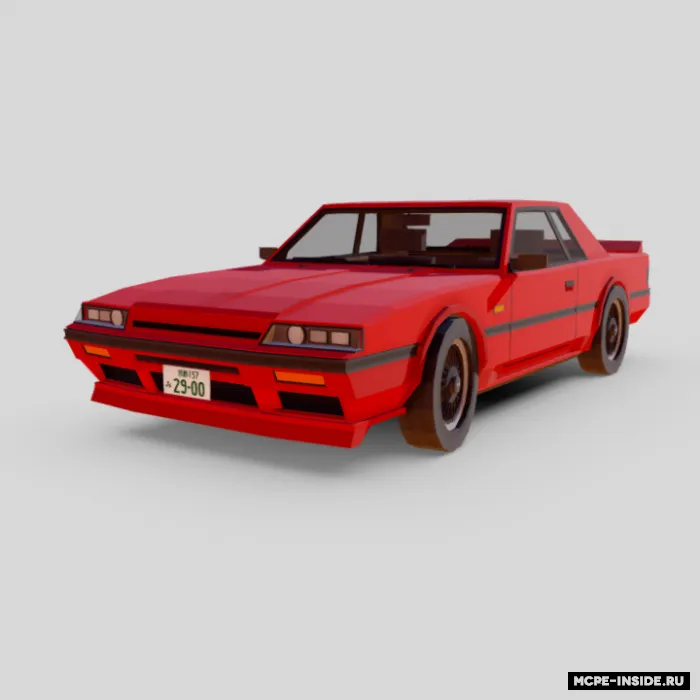 85 Nissan Skyline — Minecraft mod, rasm 1