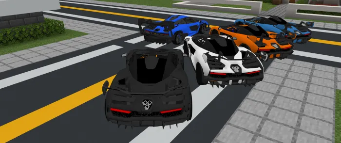 McLaren Senna — Minecraft mod, rasm 1