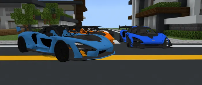 McLaren Senna — Minecraft mod, rasm 2