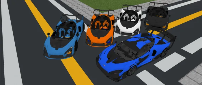 McLaren Senna — Minecraft mod, rasm 3