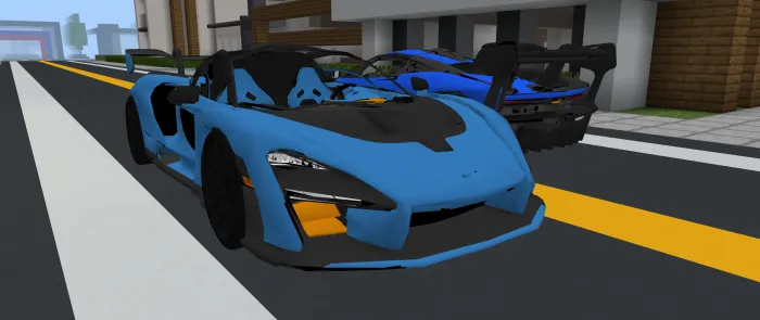 McLaren Senna — Minecraft mod, rasm 4