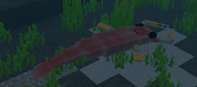 Kaprosuchus va Jakelopterus — Minecraft mod, rasm 1