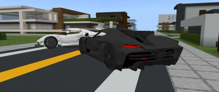 Koenigsegg Jesko — Minecraft mod, rasm 2