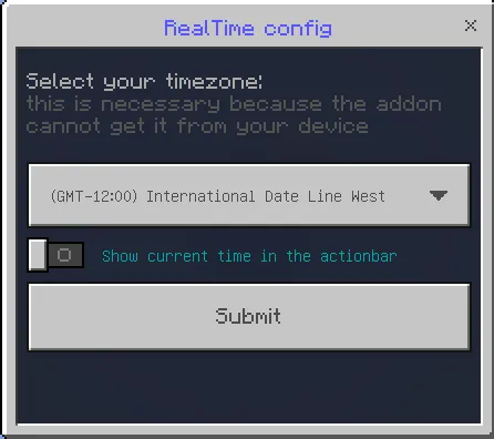 Real vaqt bilan sinxronizatsiya — Minecraft mod, rasm 4
