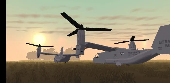 Osprey V22 — Minecraft mod, rasm 4