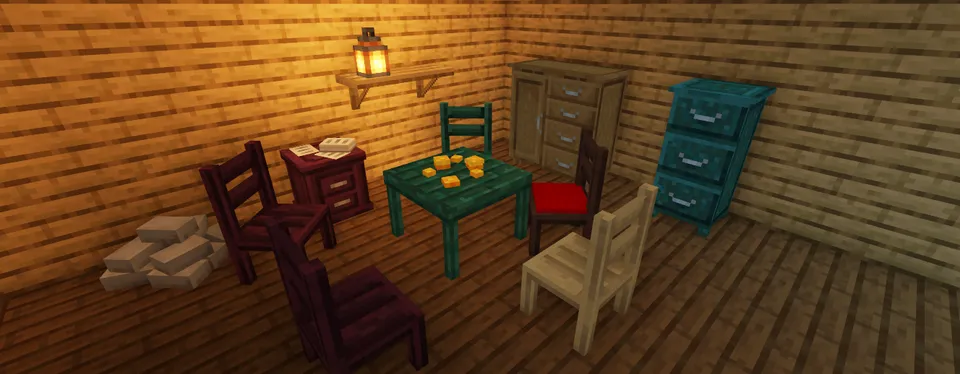 TSA: Decorations & Furniture — Minecraft mod, rasm 2