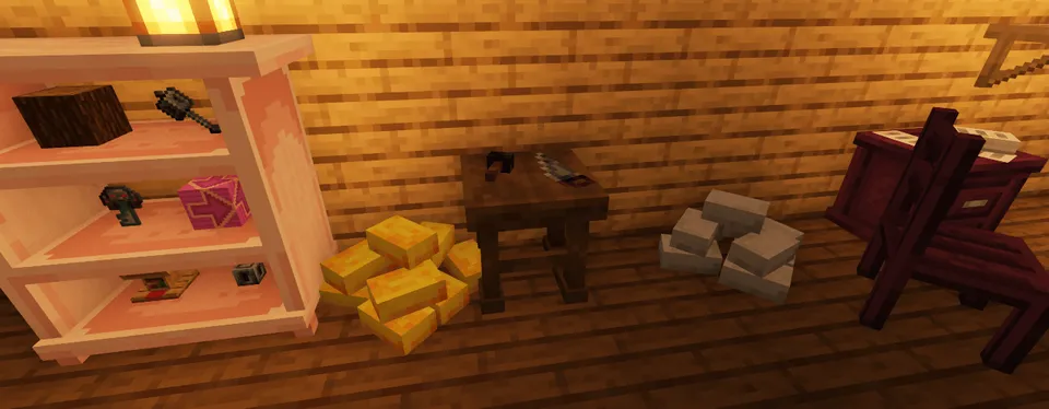 TSA: Decorations & Furniture — Minecraft mod, rasm 3