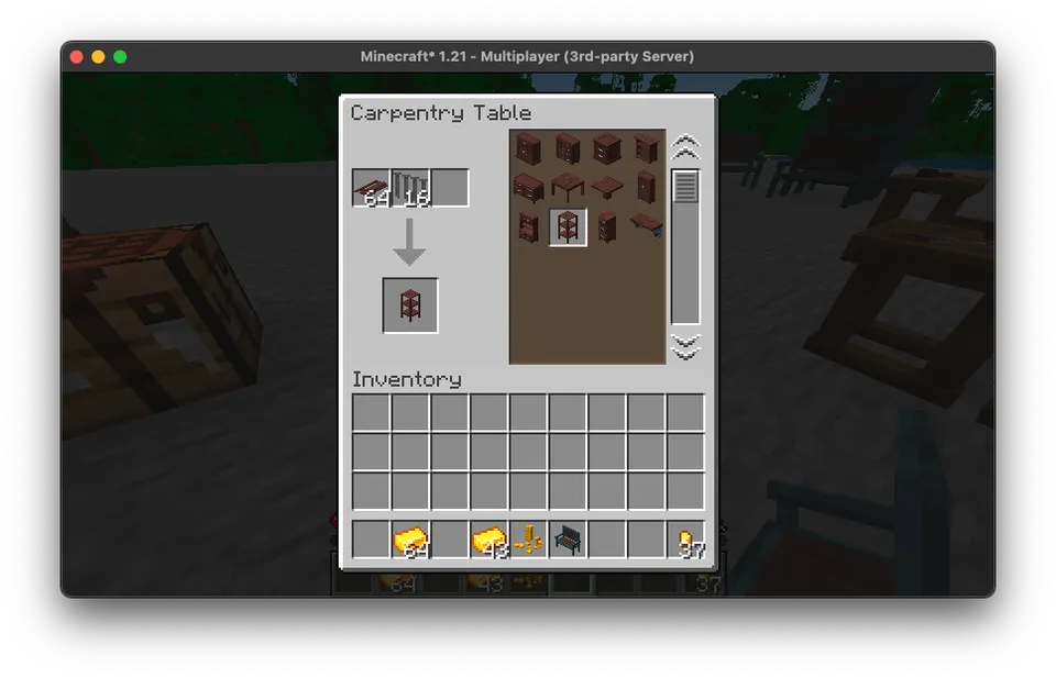 TSA: Decorations & Furniture — Minecraft mod, rasm 5