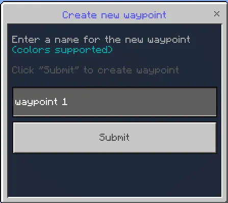 Yo'l nuqtalari tizimi — Minecraft mod, rasm 3