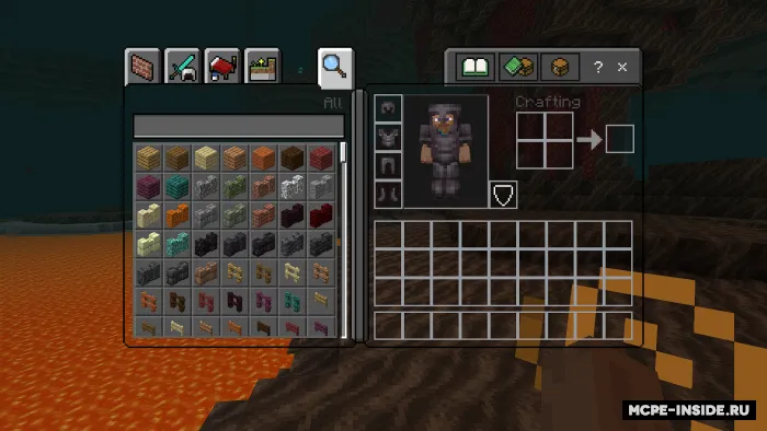 Yaxshilangan netherit — Minecraft mod, rasm 1