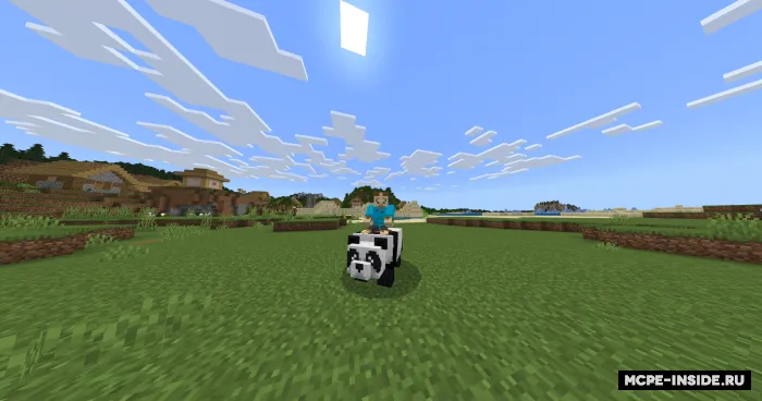 Miniladigan pandalar — Minecraft mod, rasm 2