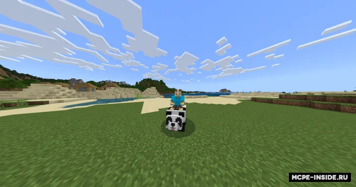 Miniladigan pandalar — Minecraft mod, rasm 4