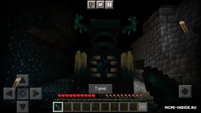 Qo‘lga o‘rgatib bo‘ladigan qo‘riqchi — Minecraft mod, rasm 1