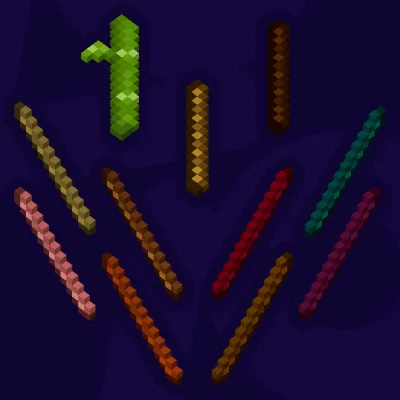 More Stick Variants — Minecraft mod, rasm 1