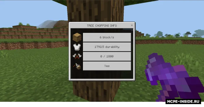 O‘tinchi bolta — Minecraft mod, rasm 2