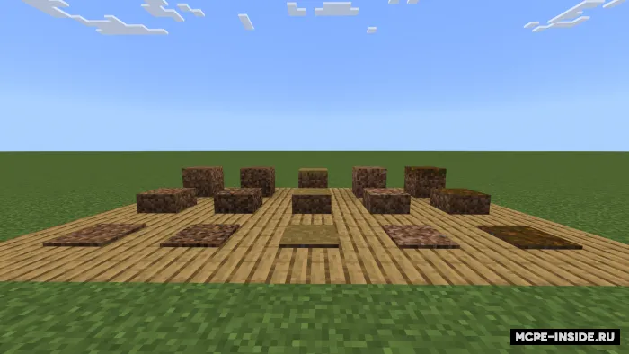 Tuproqdan retseptlar — Minecraft mod, rasm 1
