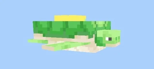 Yaxshilangan toshbaqalar — Minecraft mod, rasm 1