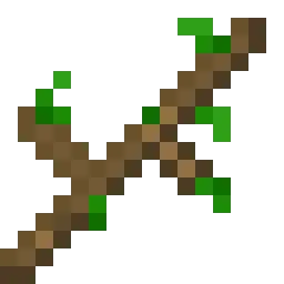 Ko'chatlar va novdalar — Minecraft mod, rasm 1