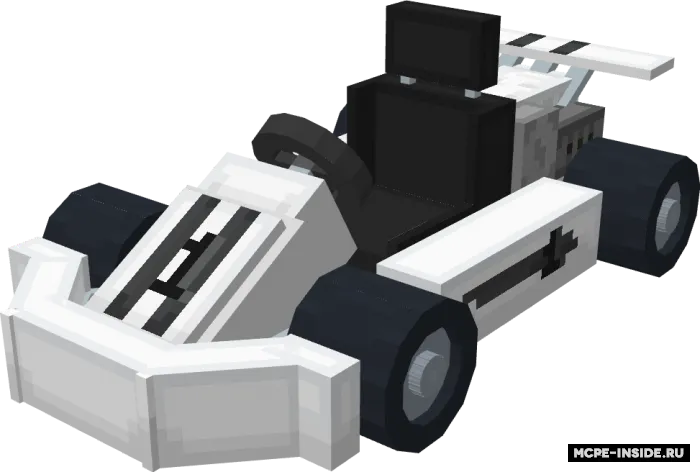 Karting poygasi — Minecraft mod, rasm 1