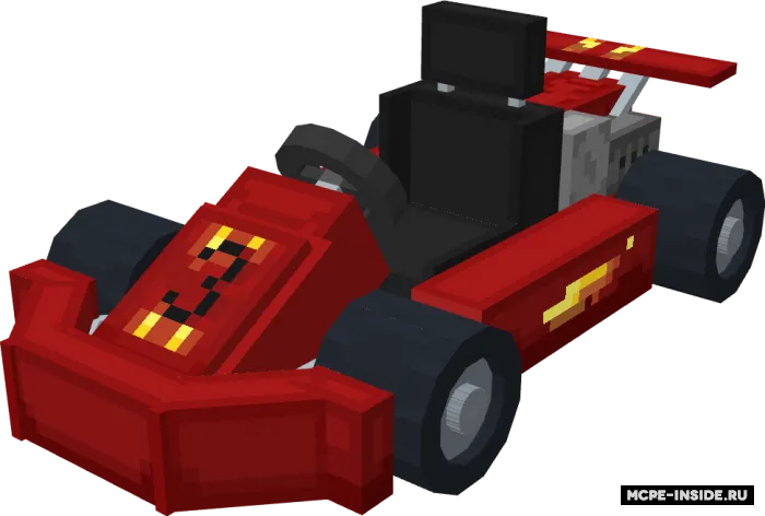 Karting poygasi — Minecraft mod, rasm 3