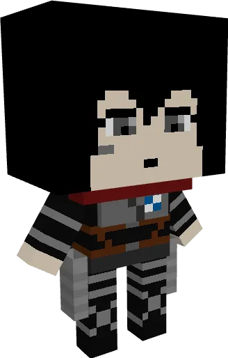 Kichkina Mikasa — Minecraft mod, rasm 3