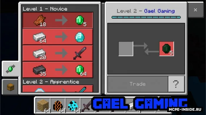 Gel gaming va demonboy — Minecraft mod, rasm 2
