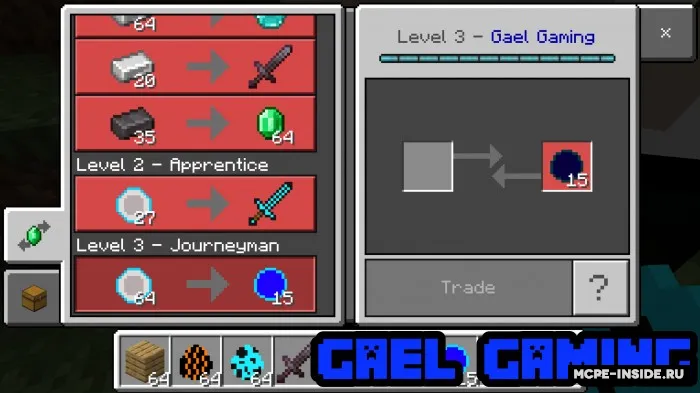 Gel gaming va demonboy — Minecraft mod, rasm 3